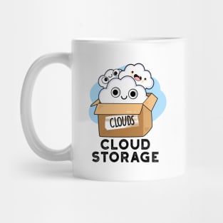 Cloud Storage Cute Weather Technology Pun Mug